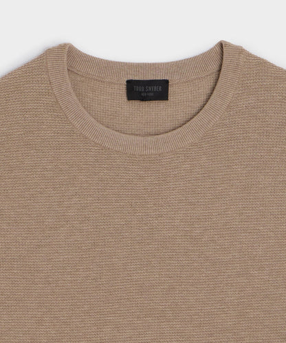 Vista Sweater Tee - Heather Taupe