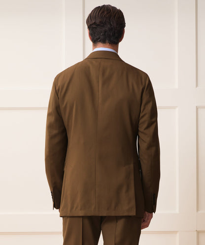 Italian Gabardine Sutton Jacket - Caramel