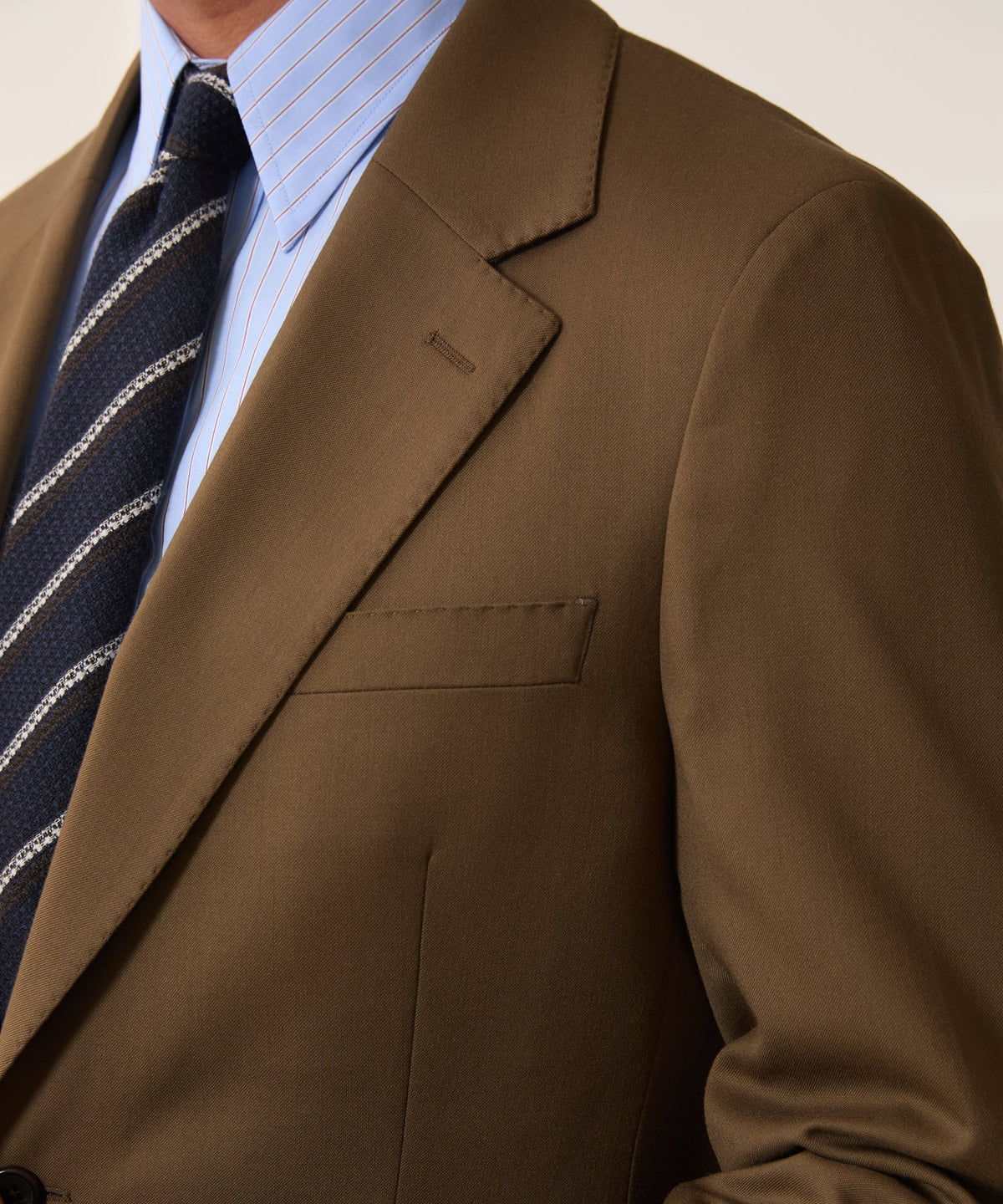 Italian Gabardine Sutton Jacket - Caramel