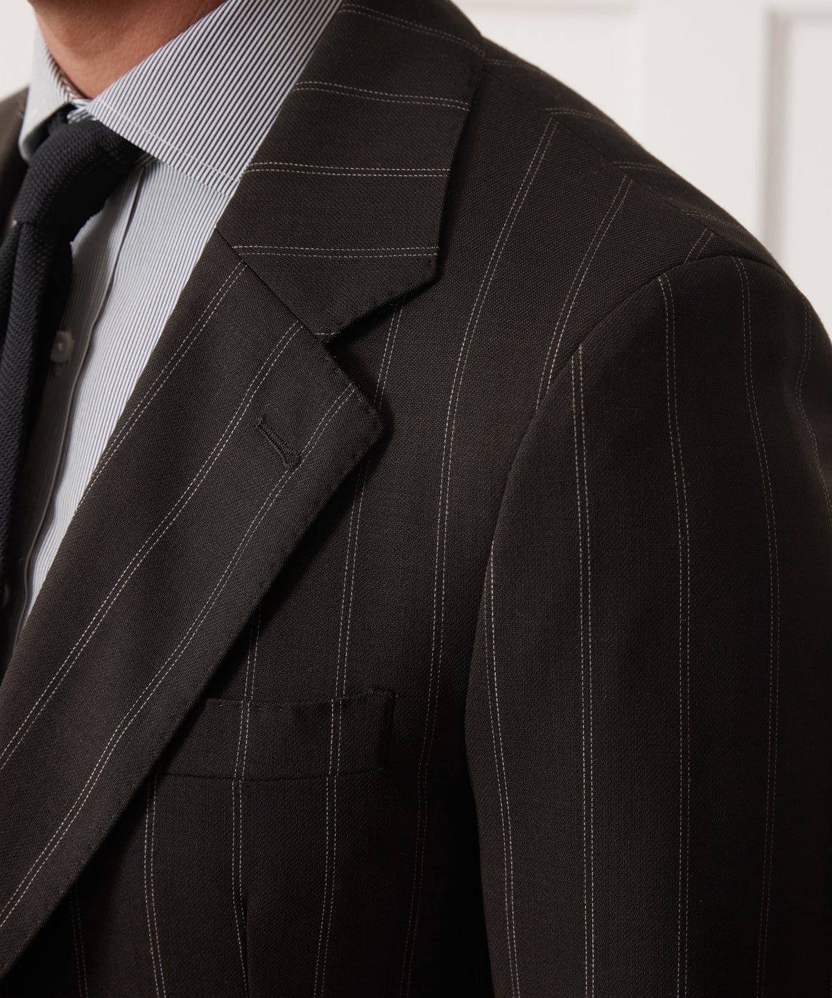 Italian Lightweight Sutton Jacket - Dark Brown