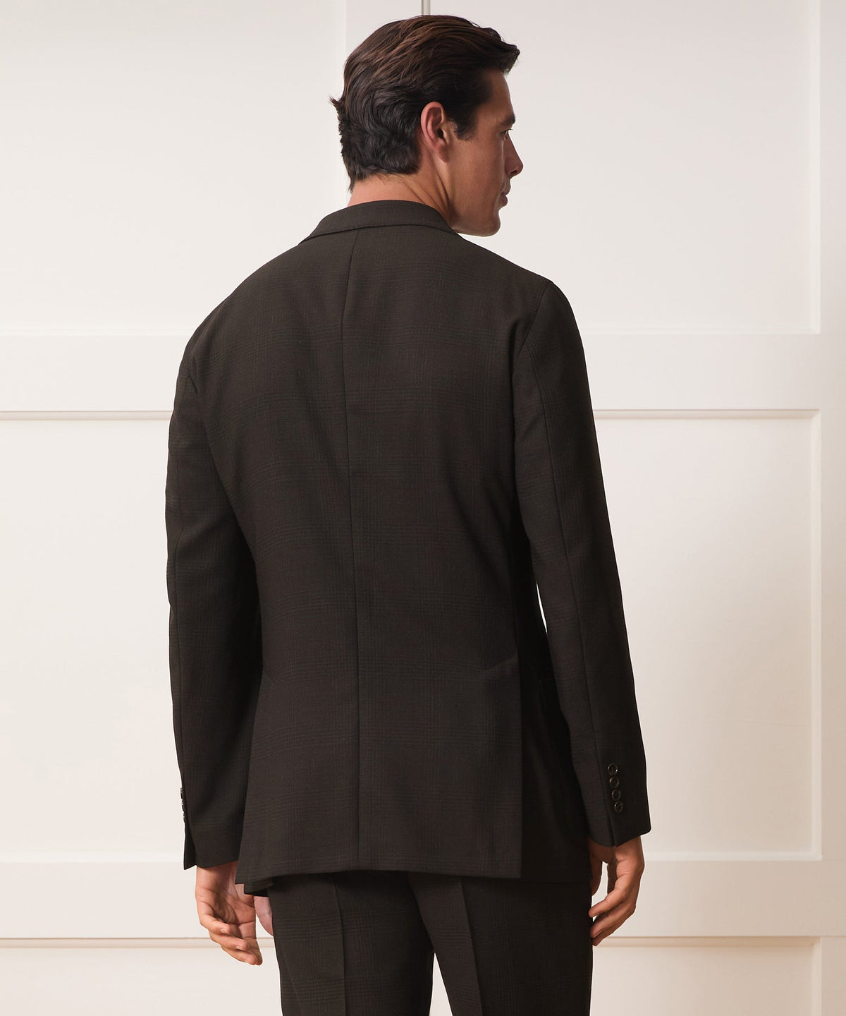 Italian Lightweight Madison Jacket - Dark Brown