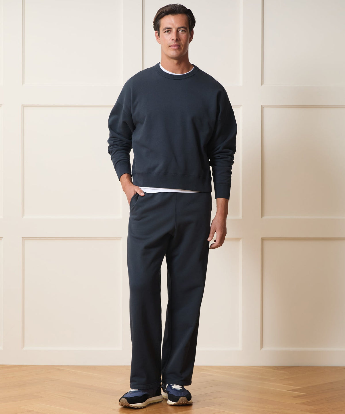 Soho Sweatpant - Navy Batik