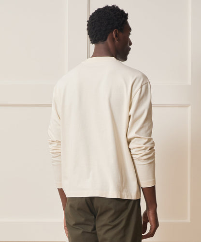 Boxy Jersey Tee - Chalk