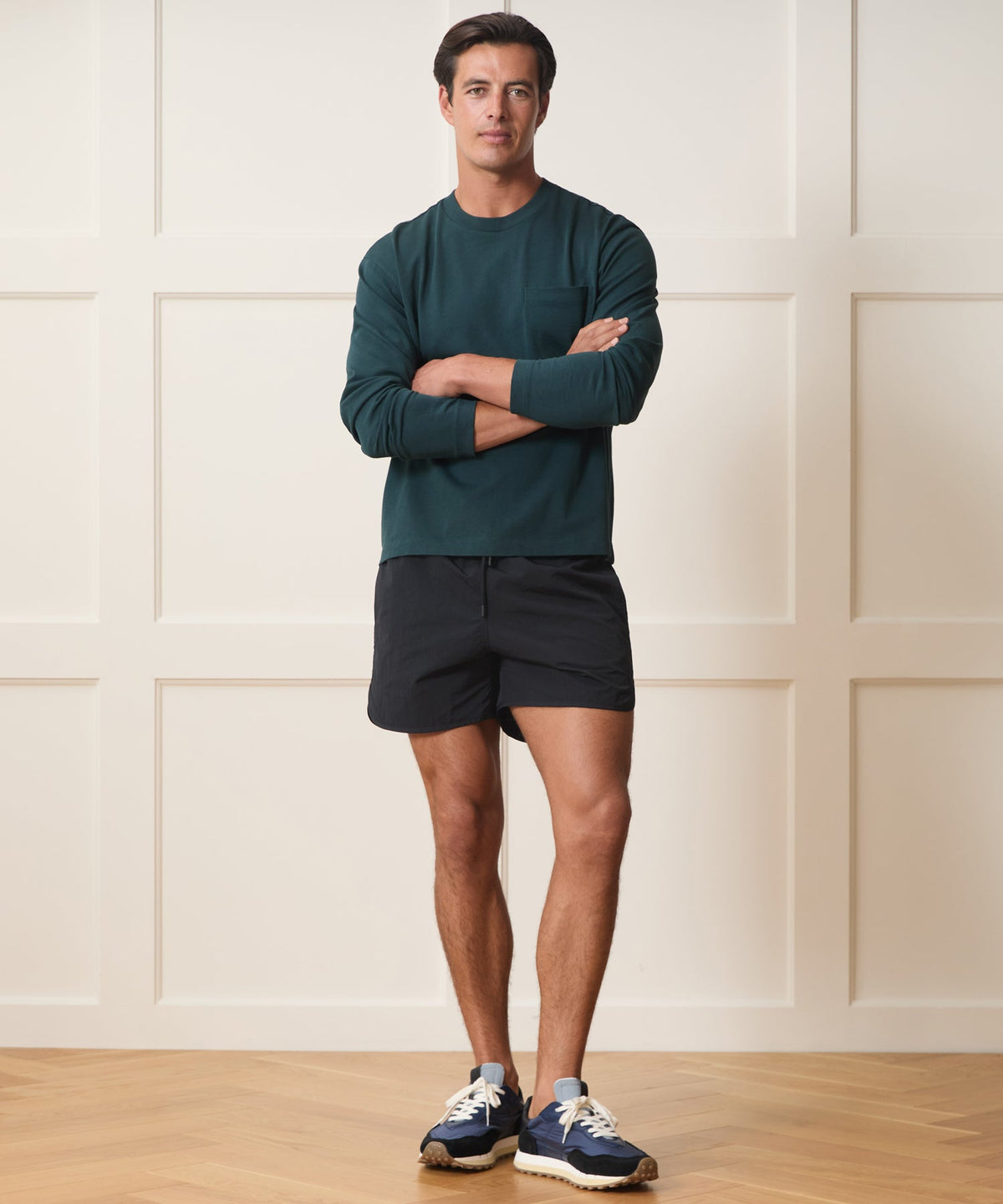 Boxy Jersey Tee - Library Ink