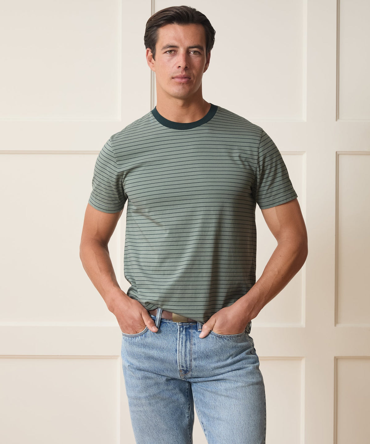Premium Jersey Tee - Dulled Verdigris