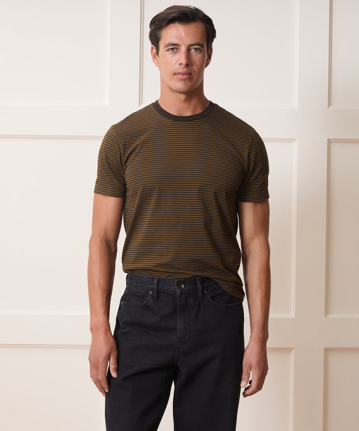 Premium Jersey Tee - Espresso Bean