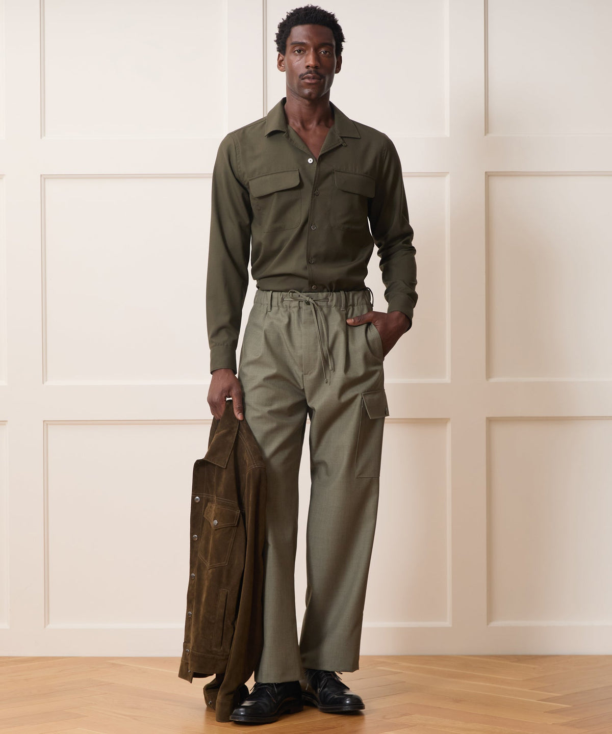 Italian Alpiere Cargo Pant - Green