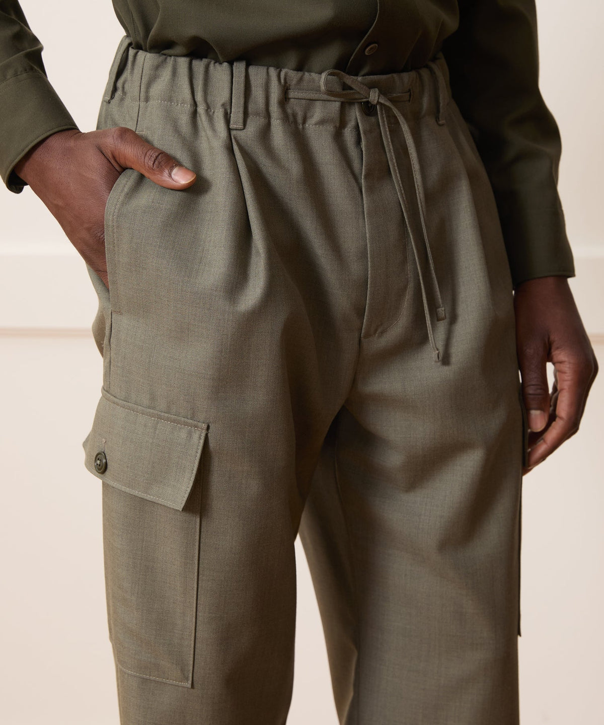 Italian Alpiere Cargo Pant - Green