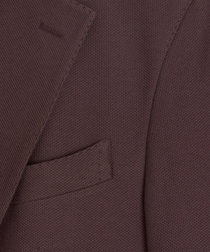 Italian Knit Sport Coat - Blackberry