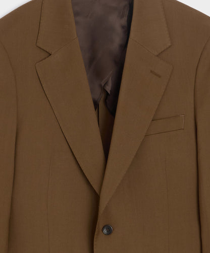 Italian Gabardine Sutton Jacket - Caramel
