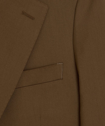 Italian Gabardine Sutton Jacket - Caramel