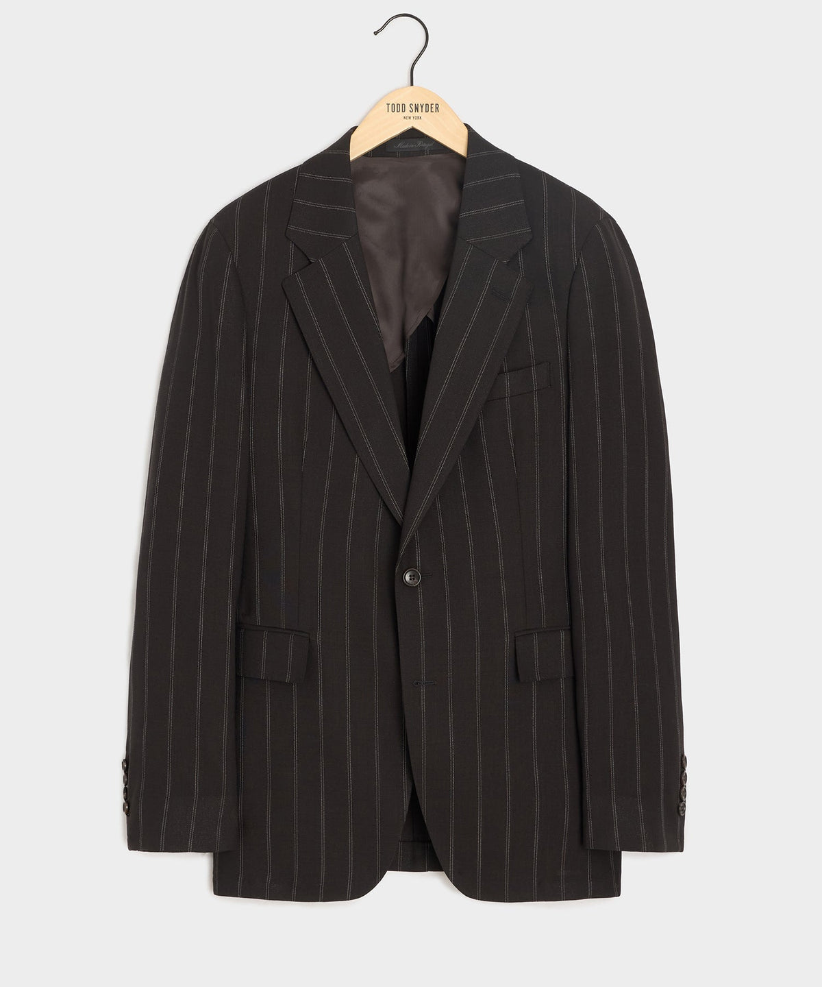 Italian Lightweight Sutton Jacket - Dark Brown