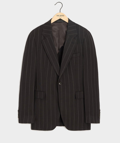 Italian Lightweight Sutton Jacket - Dark Brown