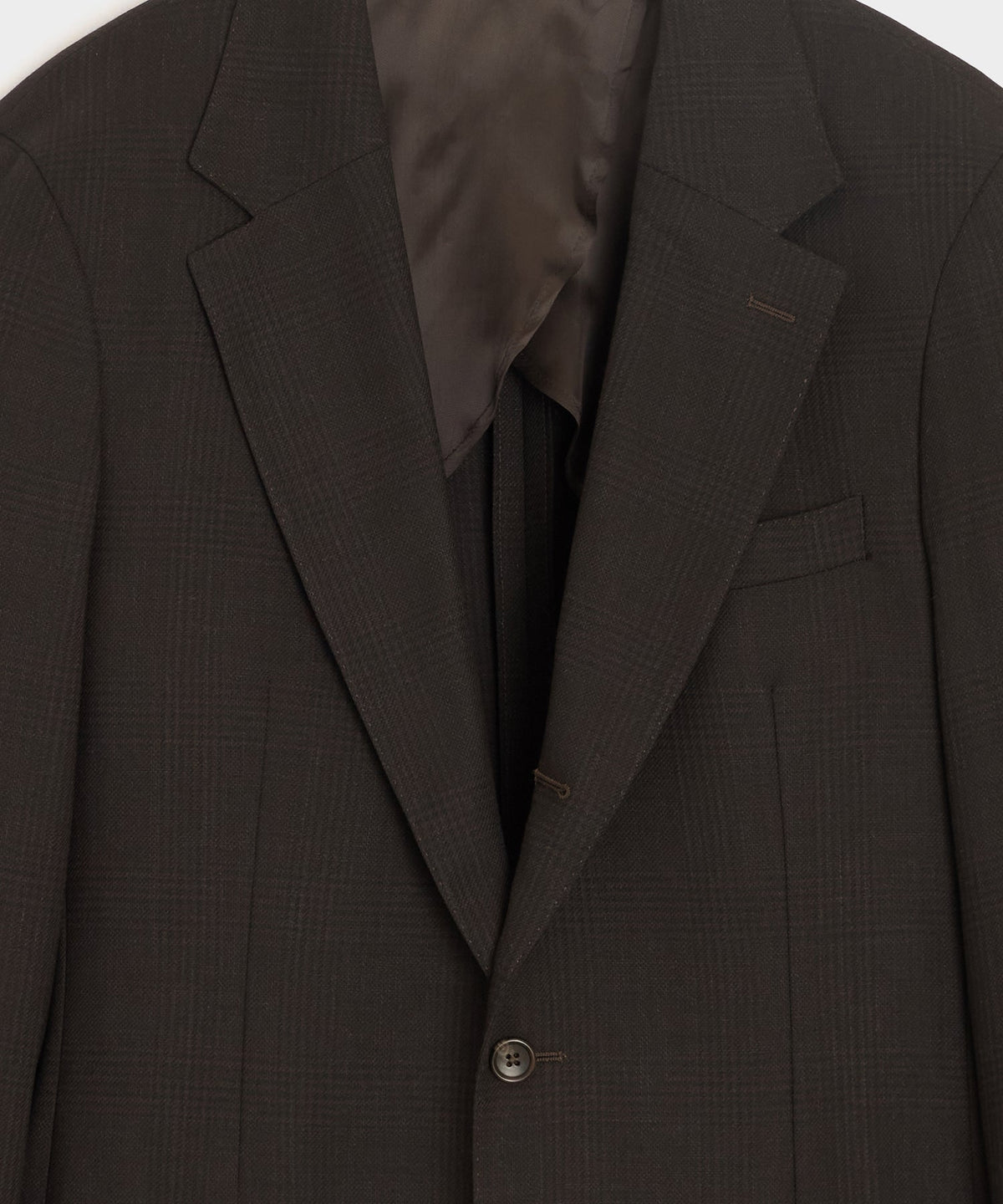 Italian Lightweight Madison Jacket - Dark Brown