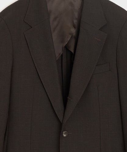 Italian Lightweight Madison Jacket - Dark Brown