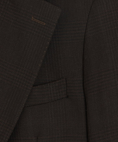 Italian Lightweight Madison Jacket - Dark Brown