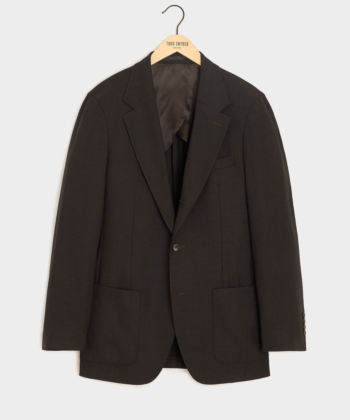 Italian Lightweight Madison Jacket - Dark Brown