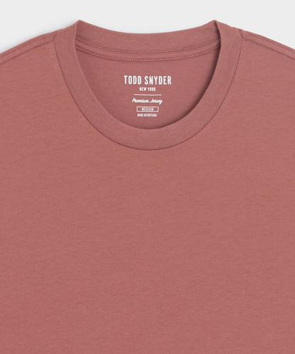 Premium Jersey Tee - Muddled Cerise