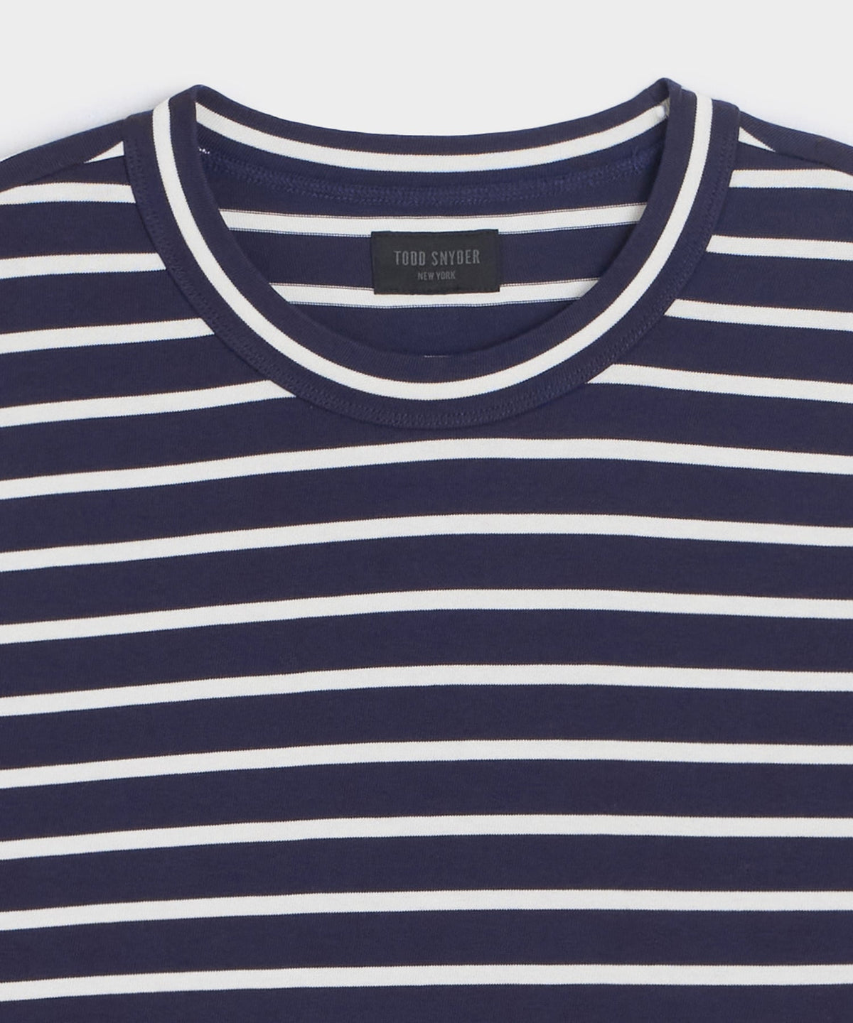 Boxy Jersey Tee - Navy