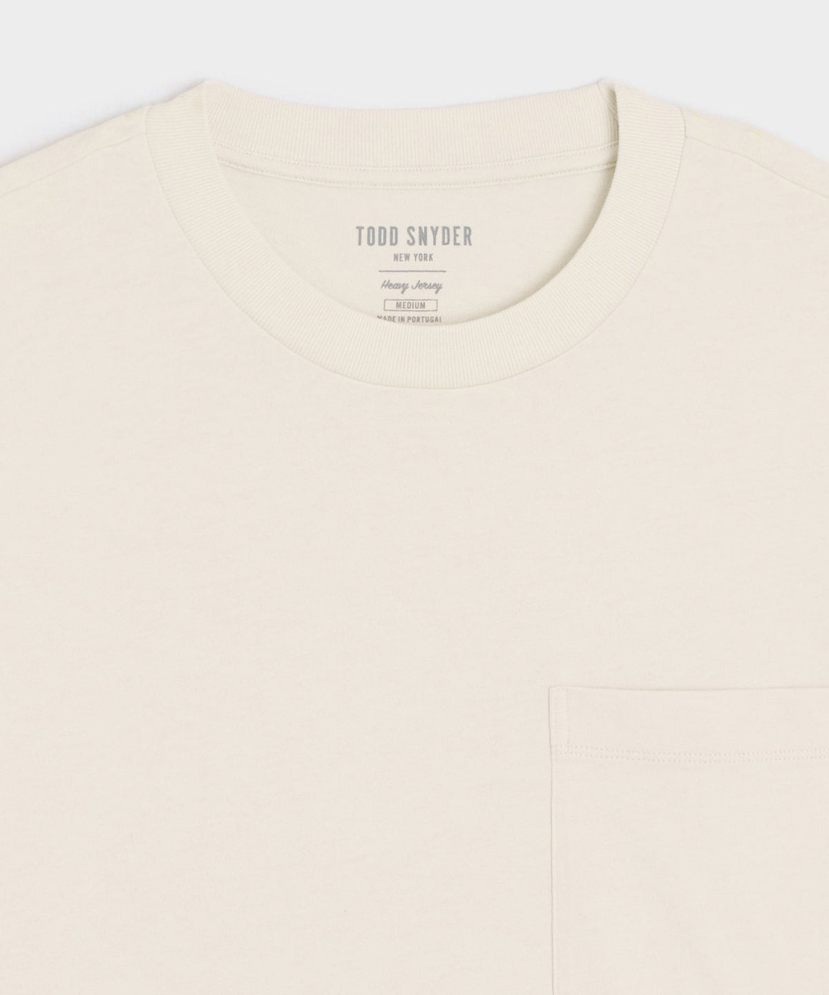 Boxy Jersey Tee - Chalk