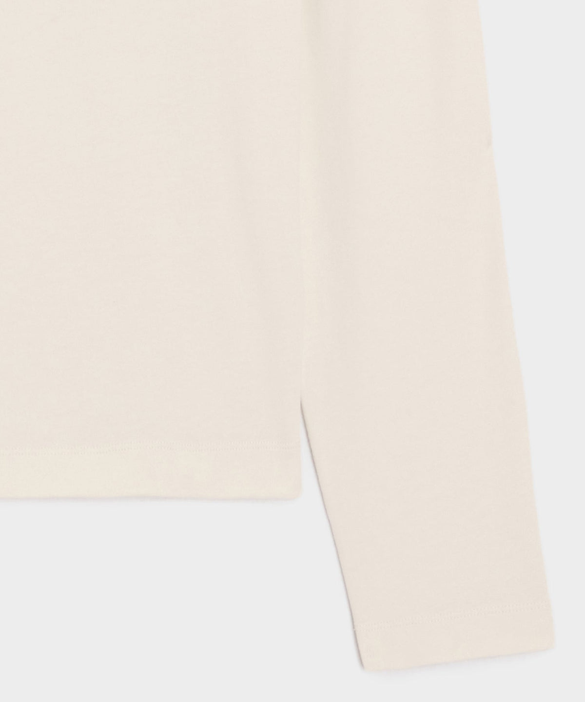 Boxy Jersey Tee - Chalk