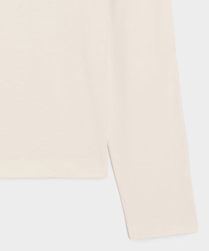 Boxy Jersey Tee - Chalk