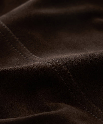 Italian Suede Dylan Jacket - Espresso