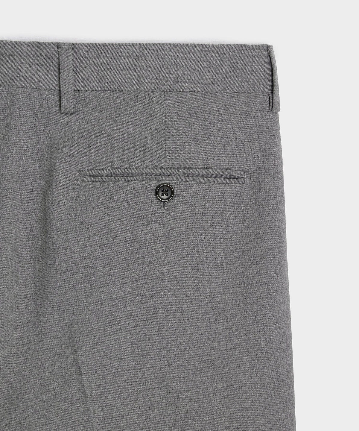 Italian Gabardine Wythe Trouser - Light Grey