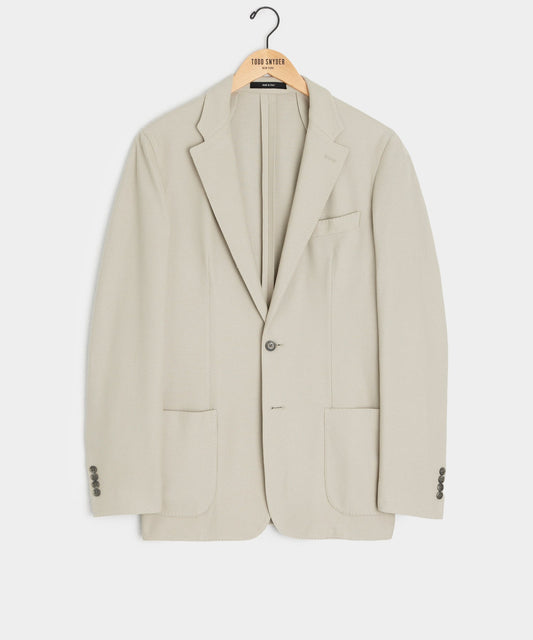 Italian Knit Sport Coat - Manor Grey