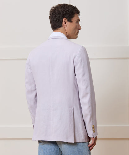Italian Sueded Linen Sport Coat - French Lilac