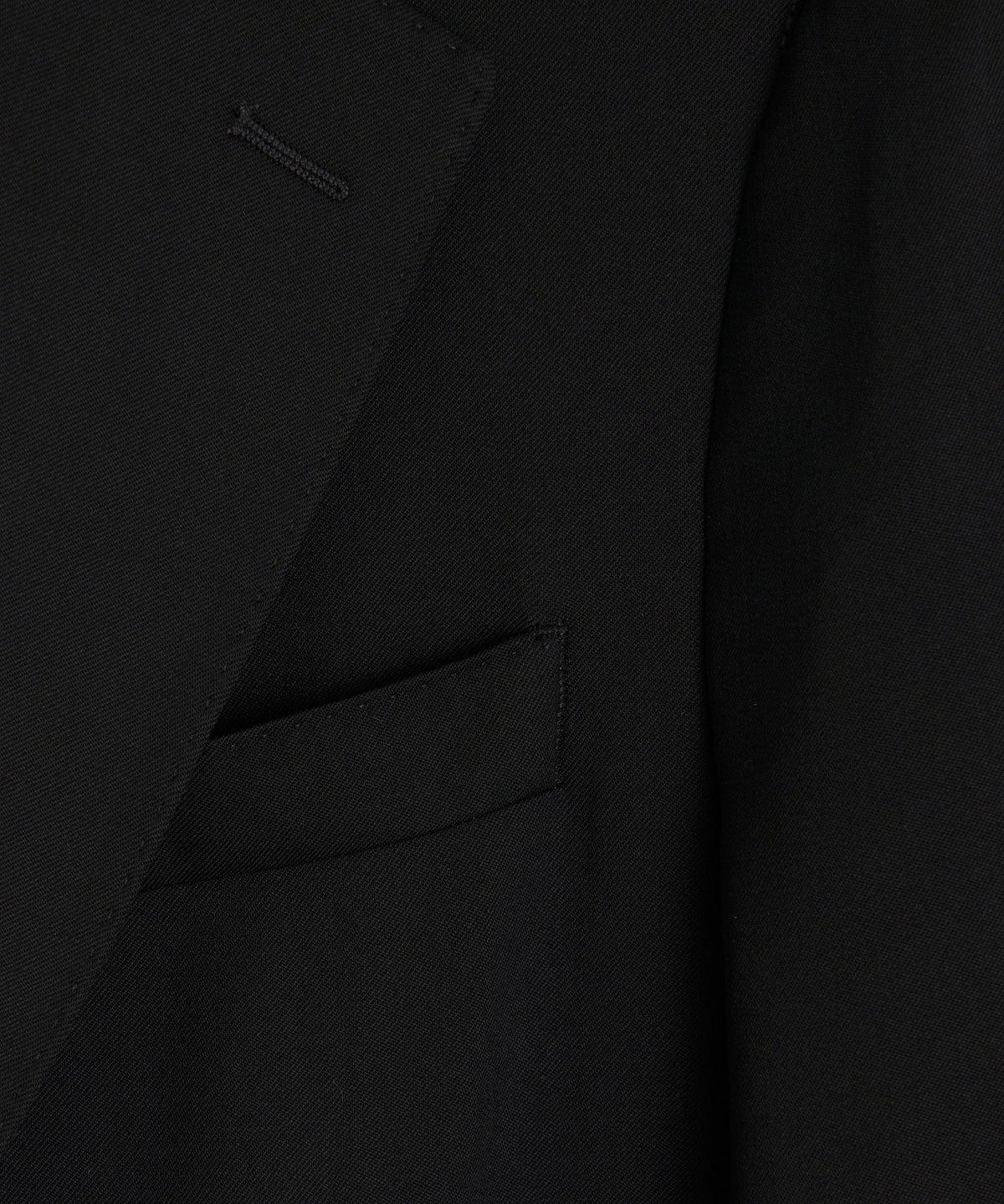Italian Gabardine Madison Jacket - Black