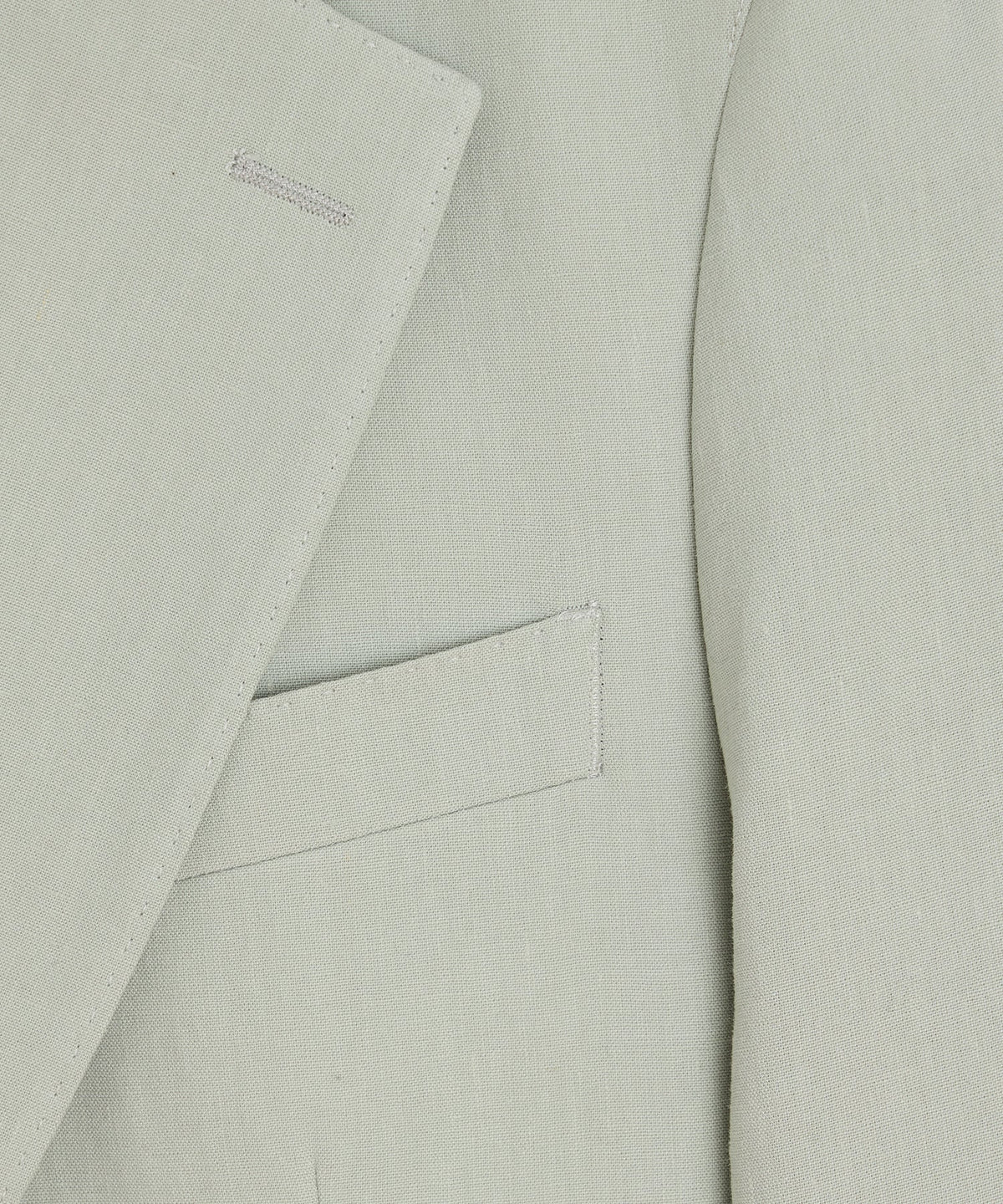 Italian Sueded Linen Madison Jacket - Silver Lake