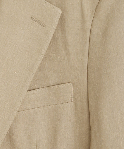 Italian Linen Madison Jacket - Beige