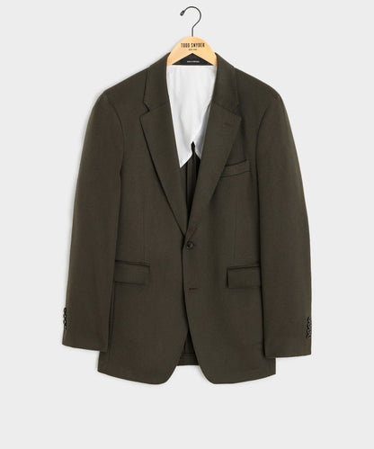 Italian Cashmere Sutton Jacket - Snyder Olive