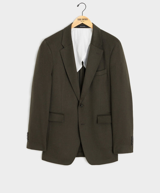 Italian Cashmere Sutton Jacket - Snyder Olive