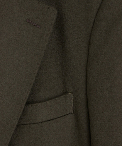 Italian Cashmere Sutton Jacket - Snyder Olive