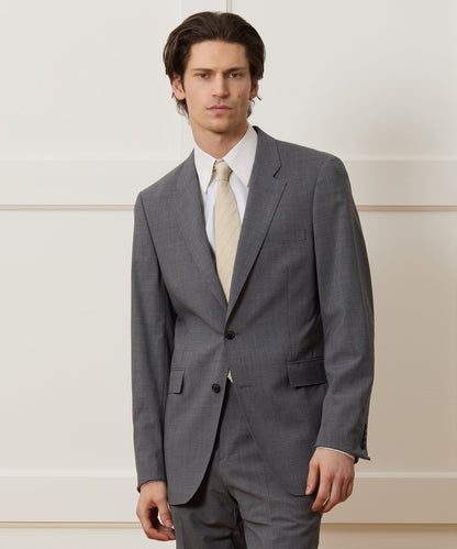 Italian Tropical Wool Sutton Jacket - Grey