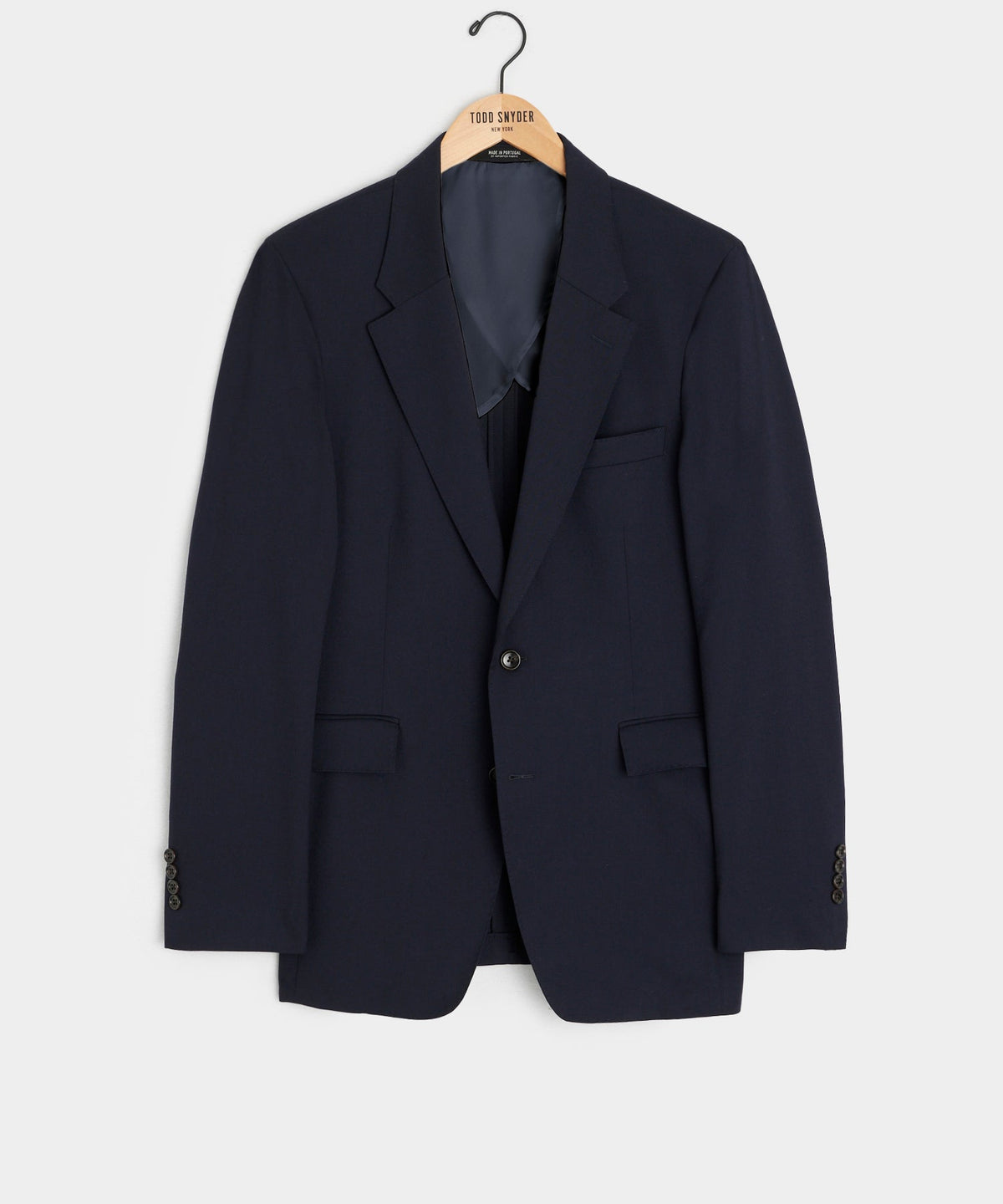 Italian Gabardine Sutton Jacket - Navy