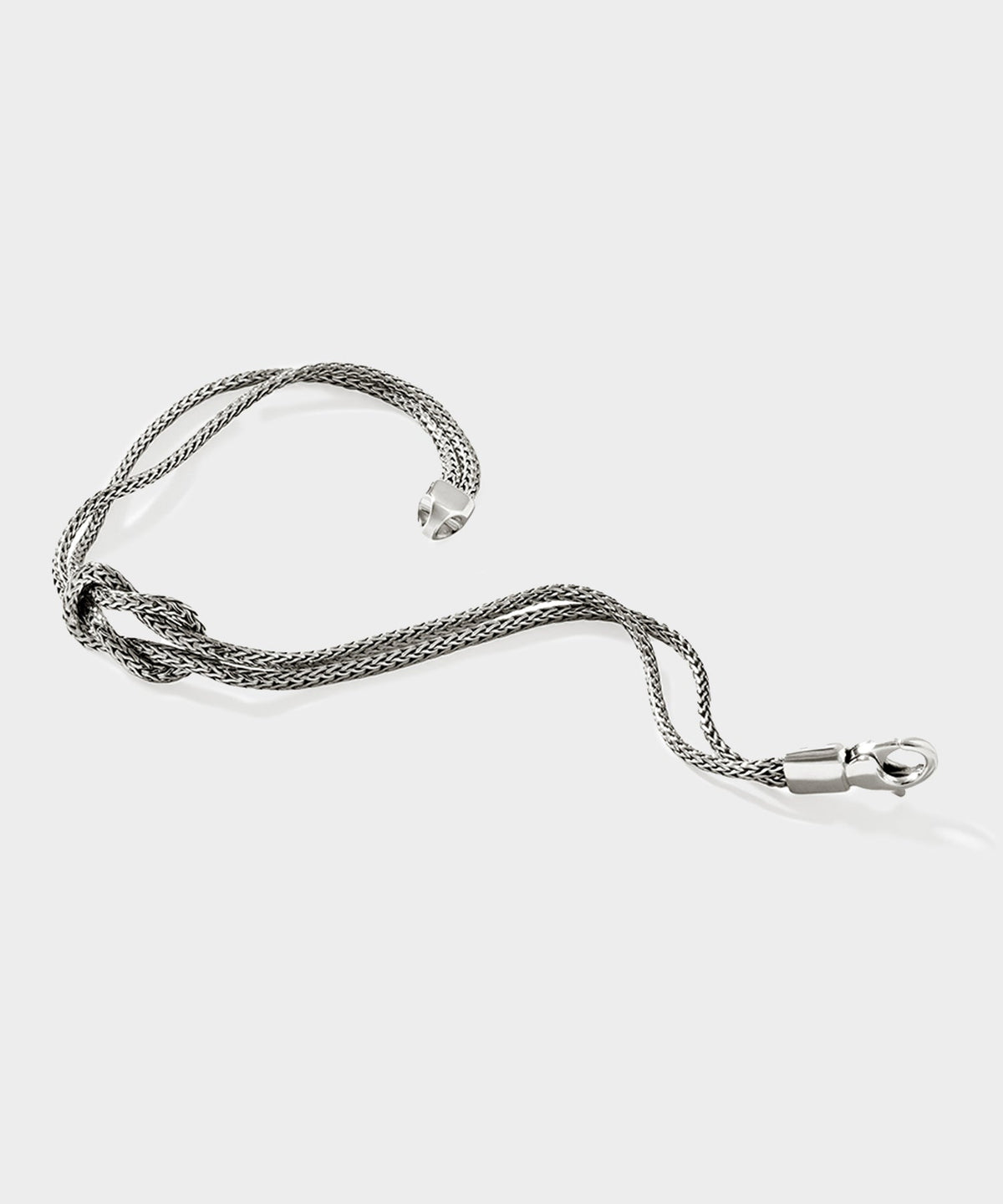 John Hardy Sterling Silver Love Knot Bracelet - Silver
