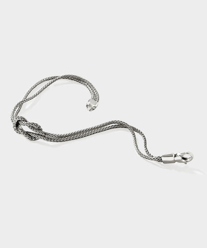 John Hardy Sterling Silver Love Knot Bracelet - Silver