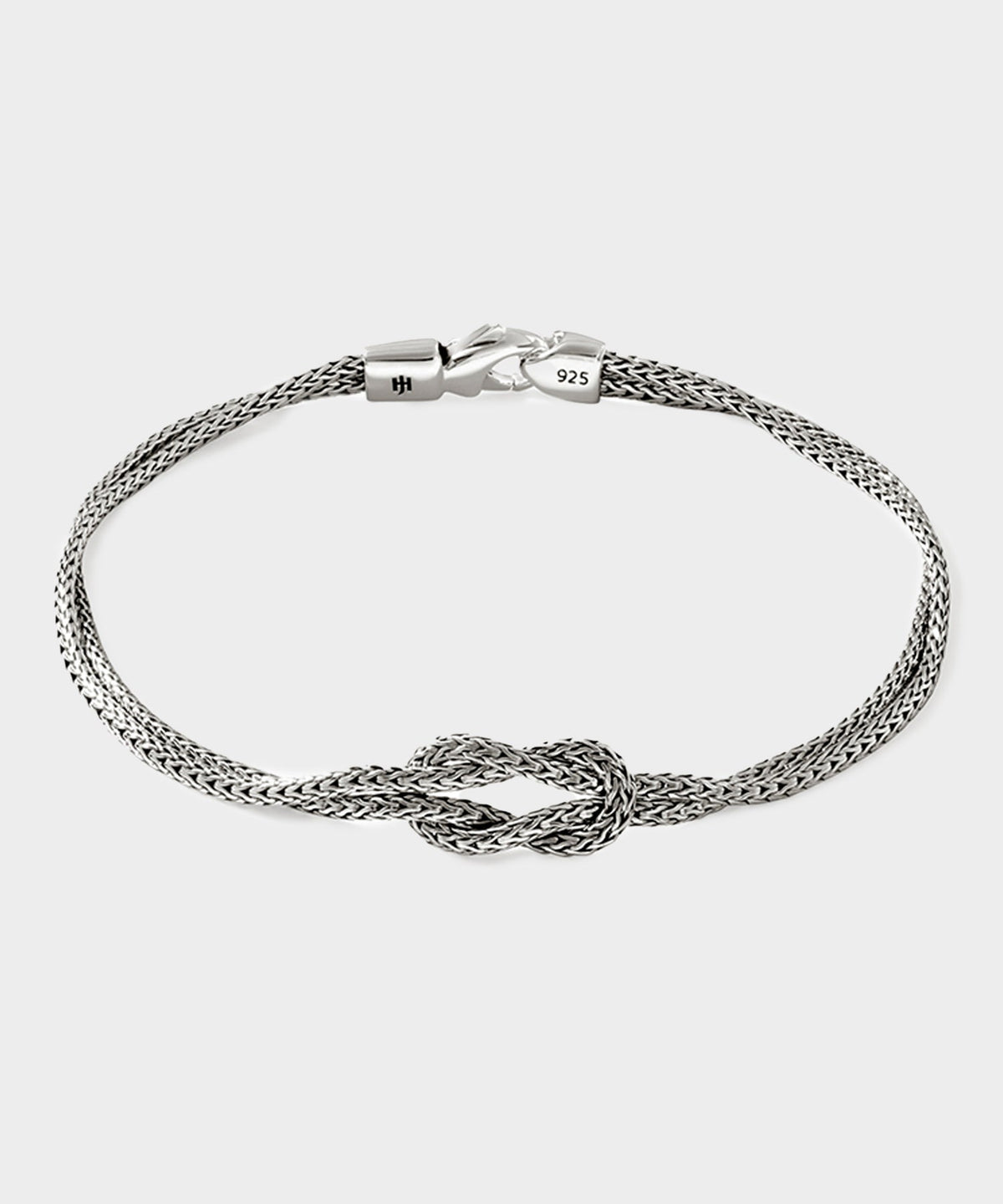 John Hardy Sterling Silver Love Knot Bracelet - Silver