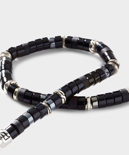 John Hardy Sterling Silver Heishi Bracelet - Silver