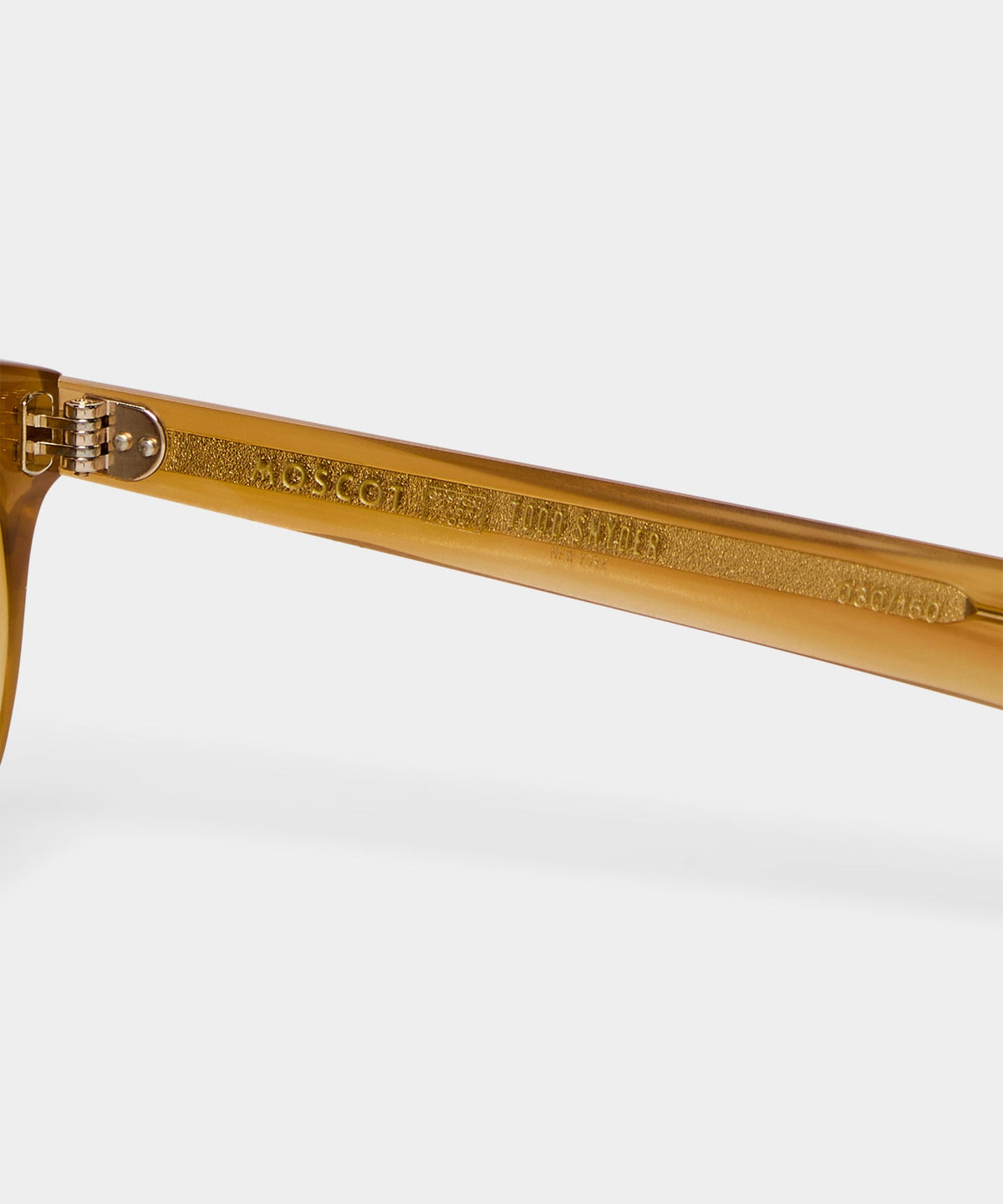 Todd Snyder X Moscot Wythe Sunglasses - Blonde