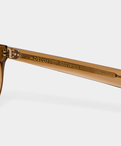 Todd Snyder X Moscot Wythe Sunglasses - Brown