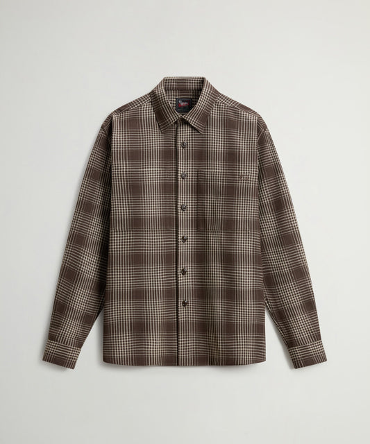 Todd Snyder x Woolrich Flannel Shirt - Brown Check