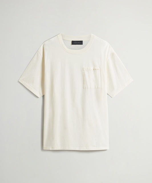 Todd Snyder x Woolrich Jersey Pocket Tee - Arctic White