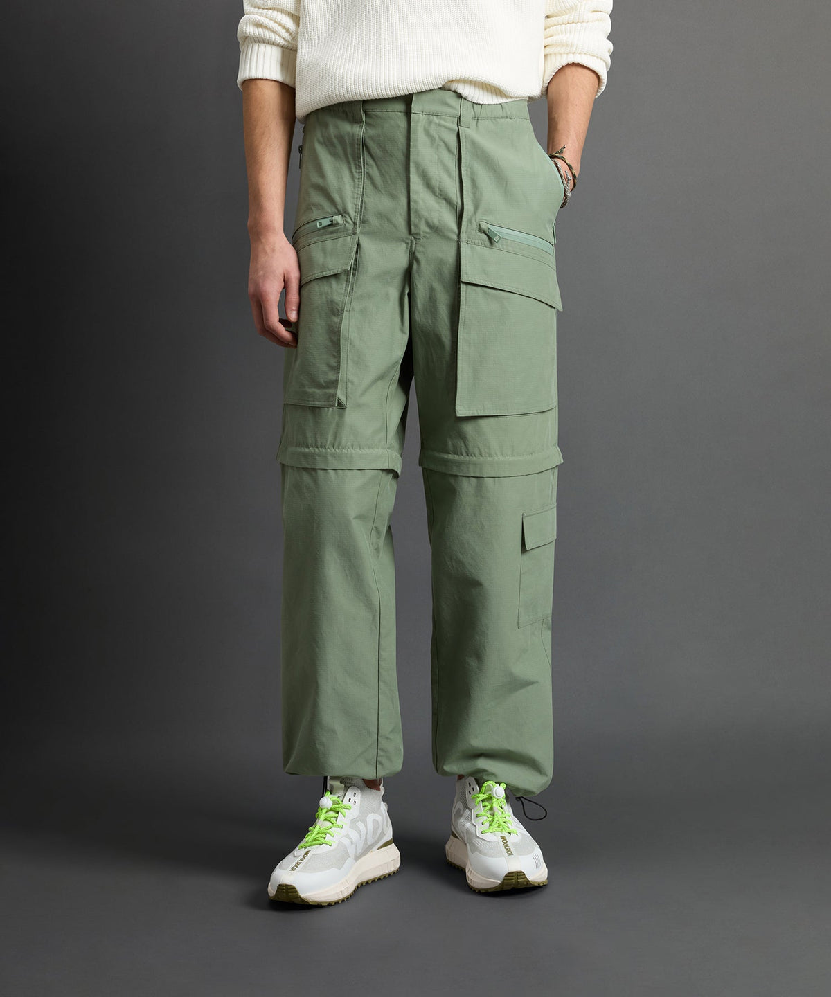 Todd Snyder x Woolrich Zip Pant - Sage