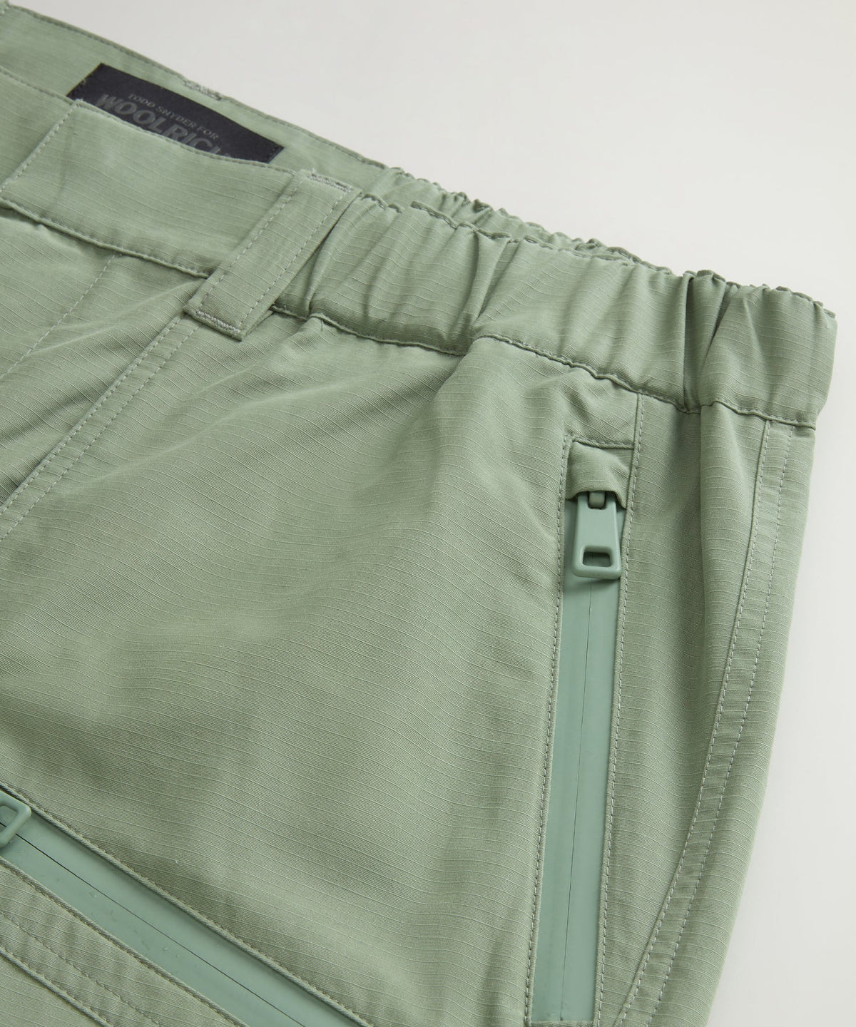 Todd Snyder x Woolrich Zip Pant - Sage