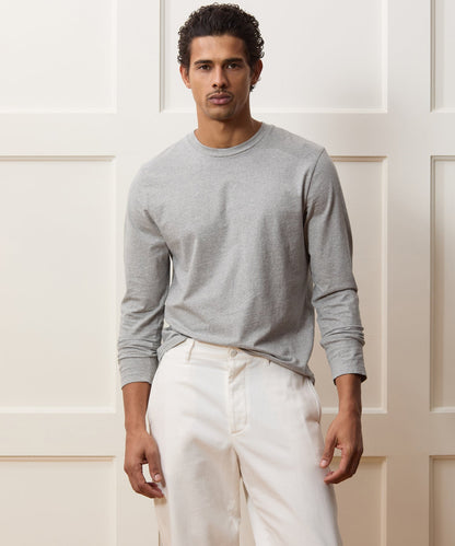 Premium Jersey Tee - Grey Heather