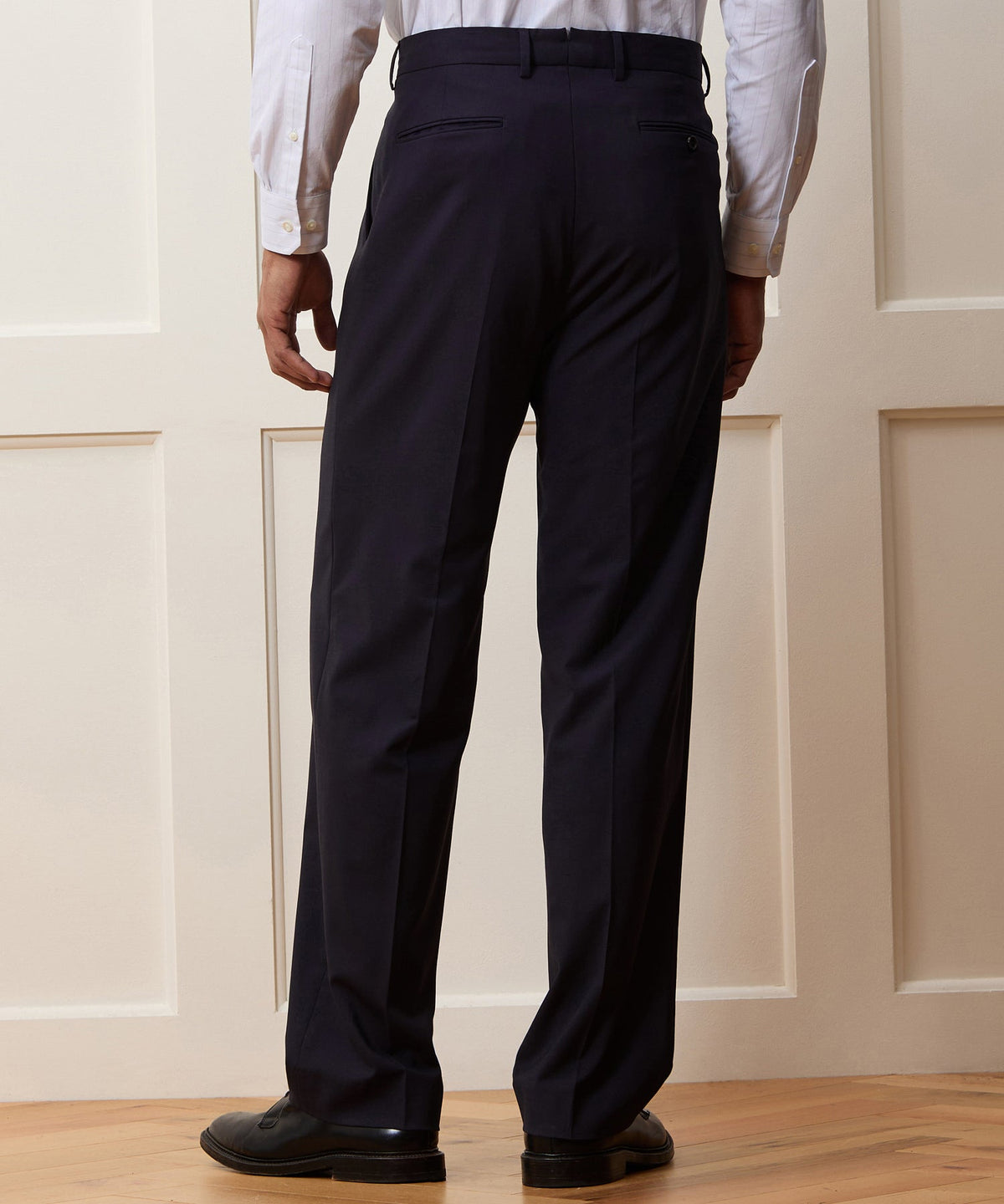 Italian Gabardine Wythe Trouser - Navy